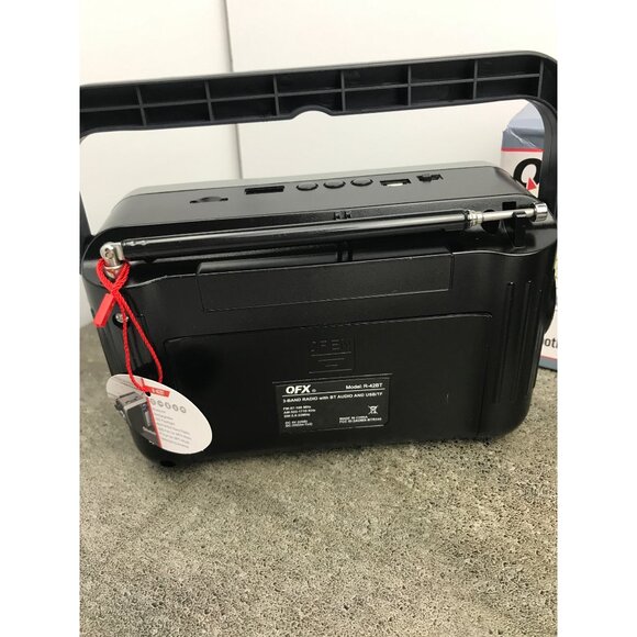 OFX 3 Band AM/FM Shortband Radio Bluetooth Rechargeable With LED Flashlight - Picture 5 of 11